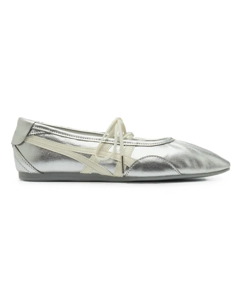 Onitsuka Tiger Gymnarina ballet flats - Silber Silber