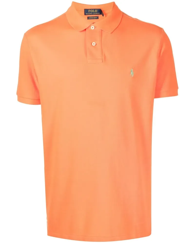 Ralph Lauren Poloshirt mit Polo Pony - Orange Orange