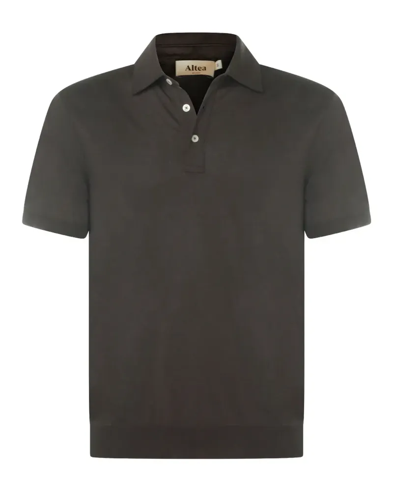 Altea Poloshirt mit Knopfleiste - Braun Braun