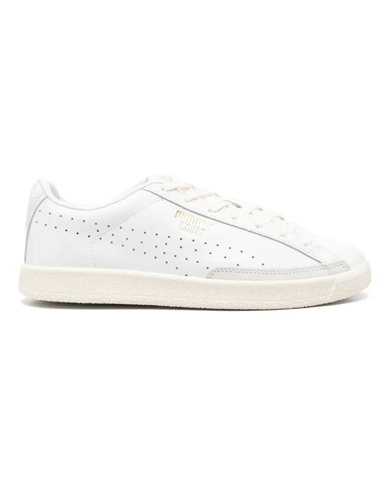 Puma Court perforated sneakers - Weiß Weiß