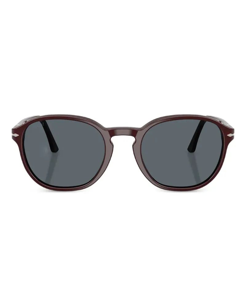 Persol Sonnenbrille mit rundem Gestell - Braun Braun