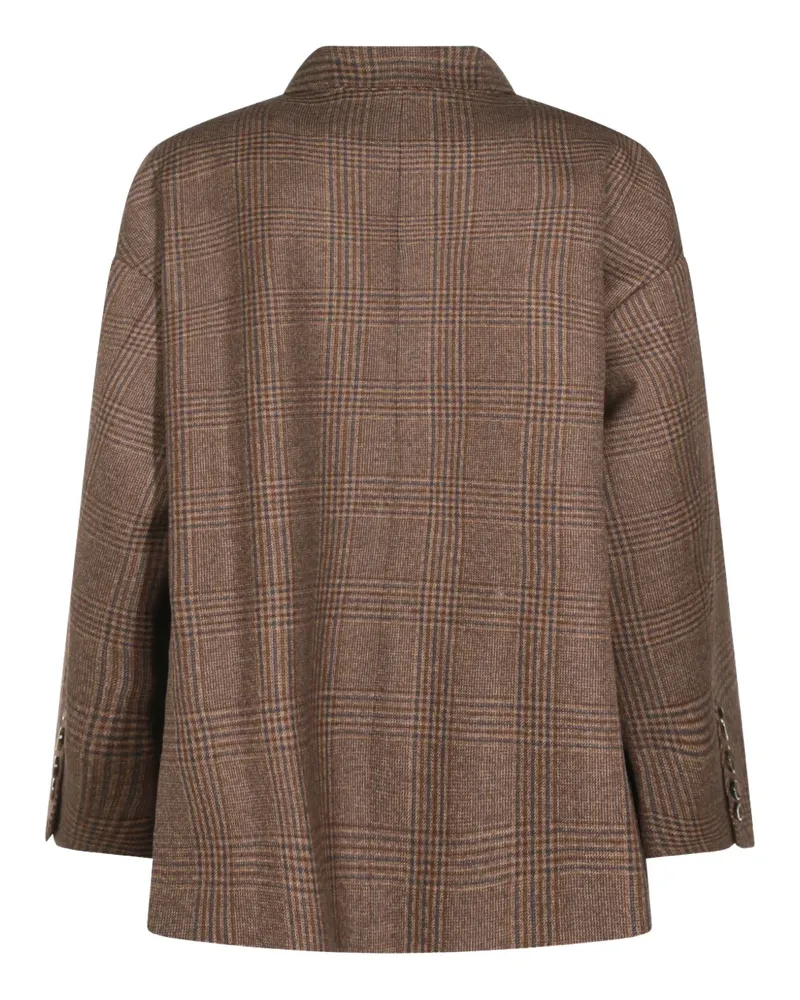 nine:inthe:morning Kariertes Sakko - Braun Braun