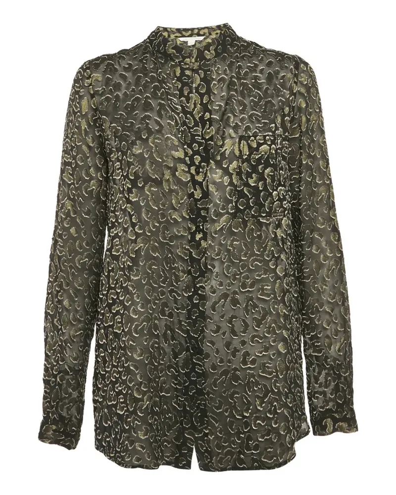 Diane von Furstenberg Gilmore Hemd aus Jacquard - Gold Gold