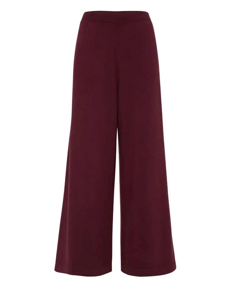 Brunello Cucinelli Gestrickte Hose - Rot Rot