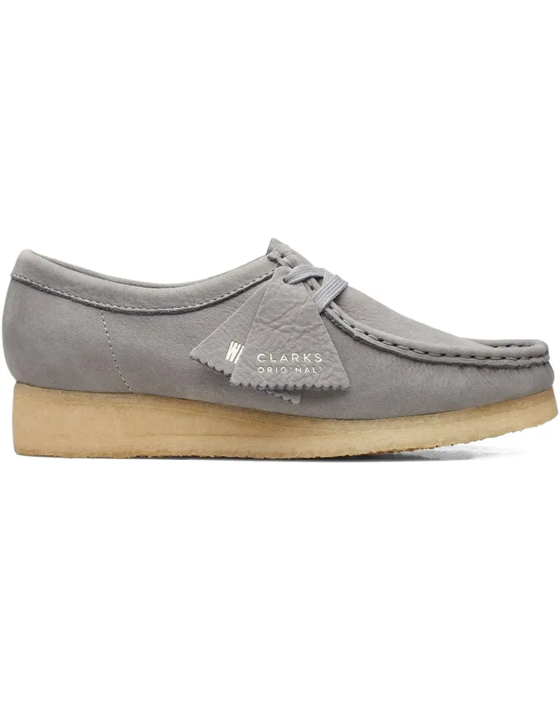 Clarks Wallabee Budapester - Grau Grau