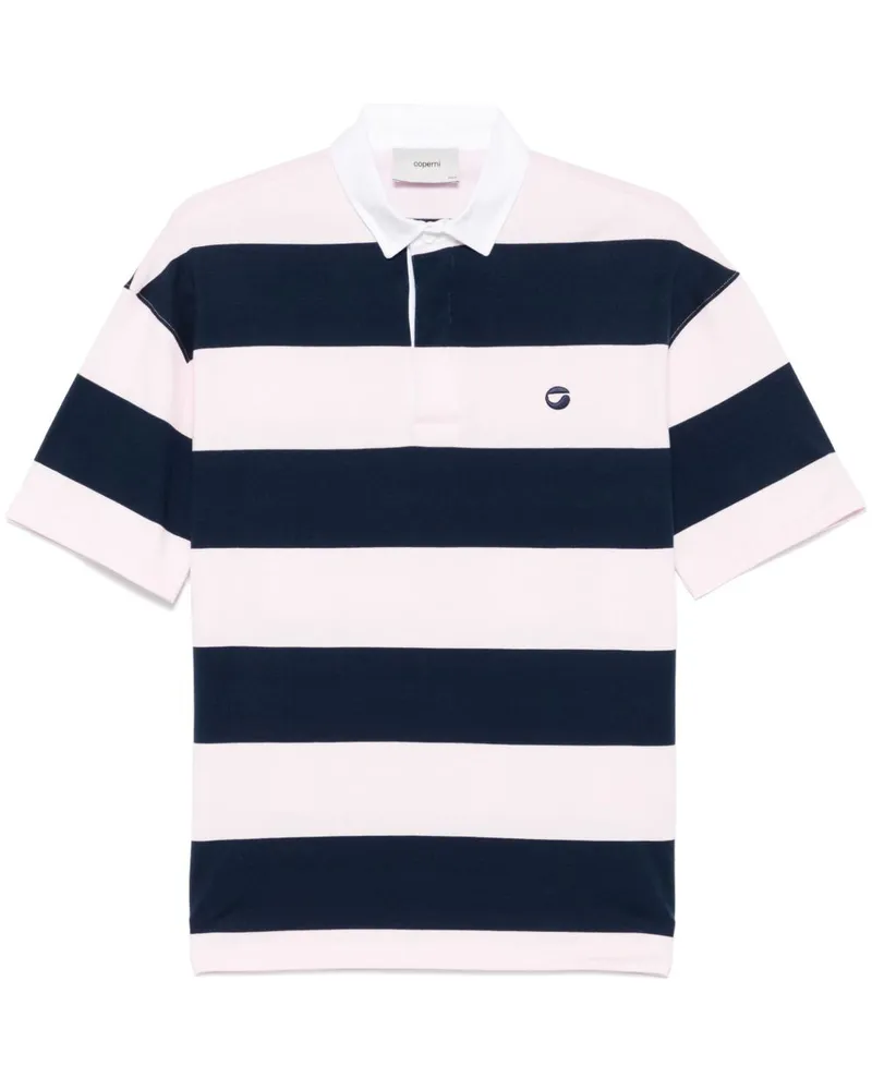 COPERNI Gestreiftes Poloshirt - Rosa Rosa