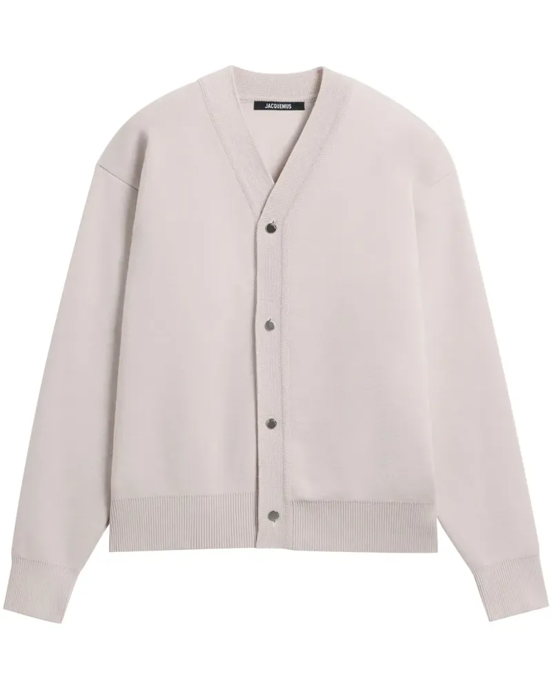 Jacquemus Le Cardigan Boutonne Cardigan - Nude Nude