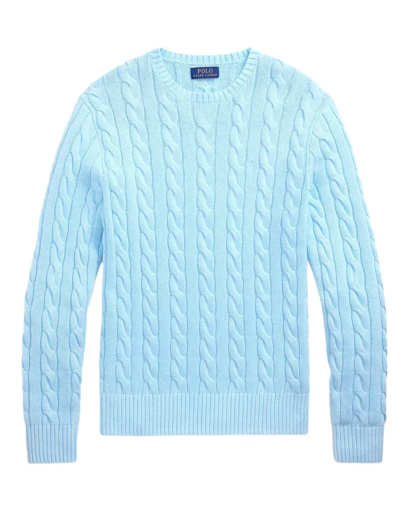 Ralph Lauren Pullover mit Zopfmuster - Blau Blau