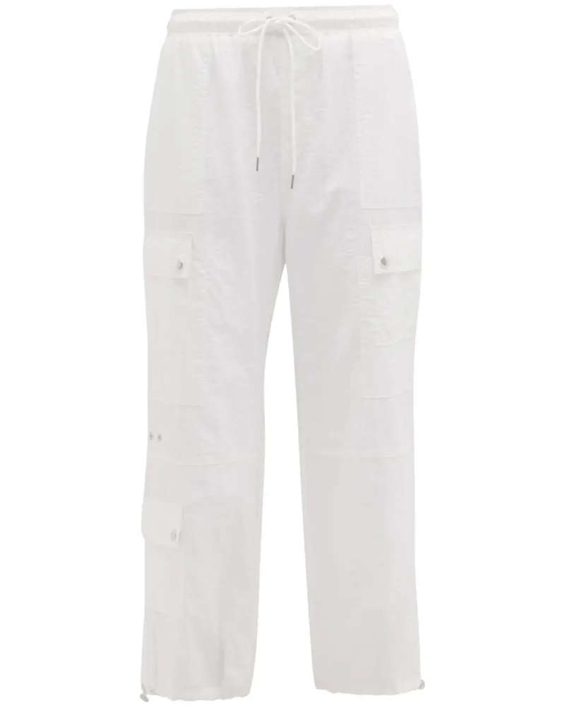 Cinq à Sept Nitsan Cropped-Cargohose - Weiß Weiß