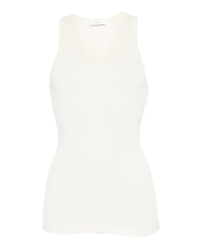 WARDROBE.NYC ribbed tank top - Nude Nude