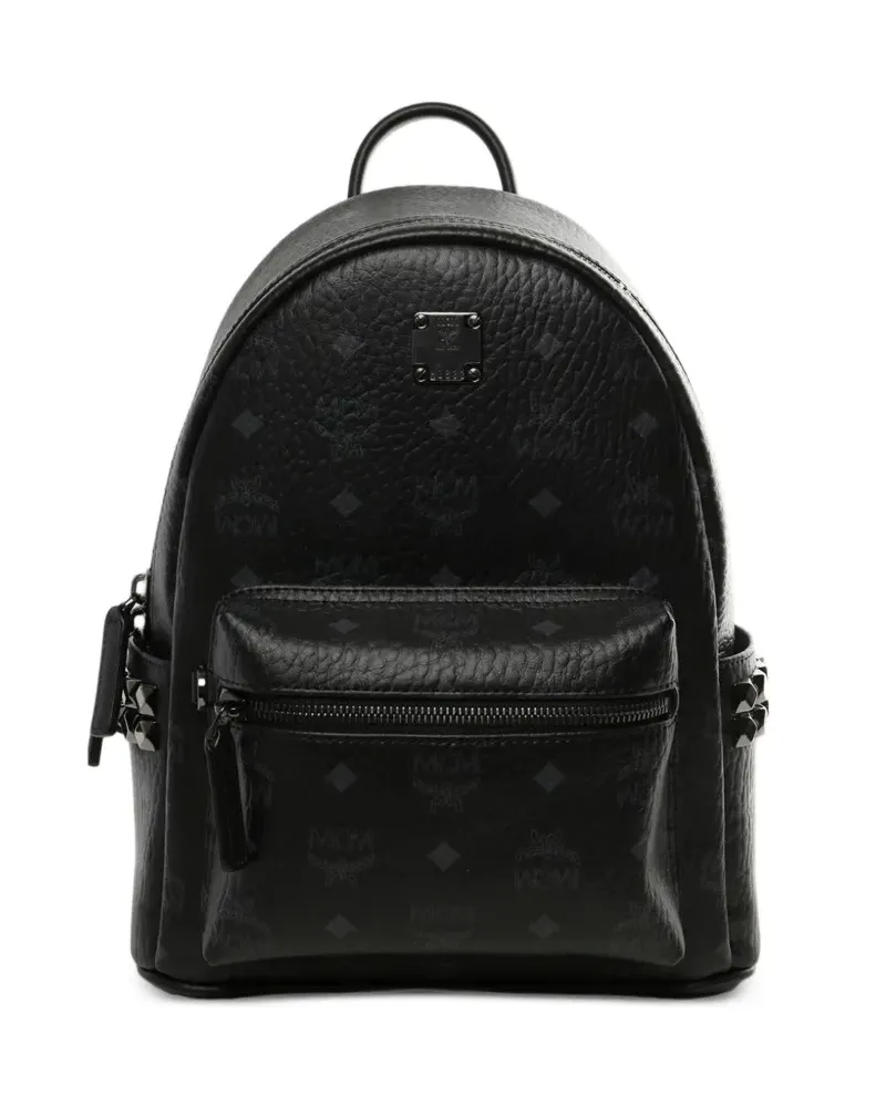MCM Stark Rucksack - Schwarz Schwarz