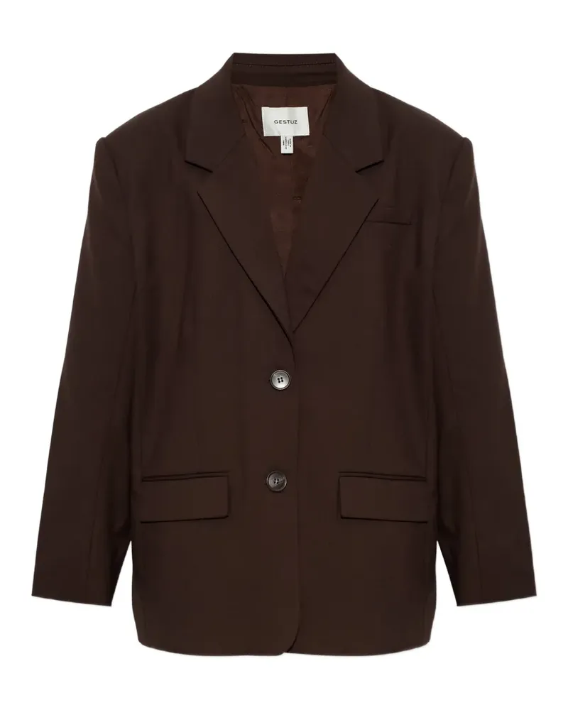 Gestuz GZpaula Blazer mit Schlitz - Braun Braun