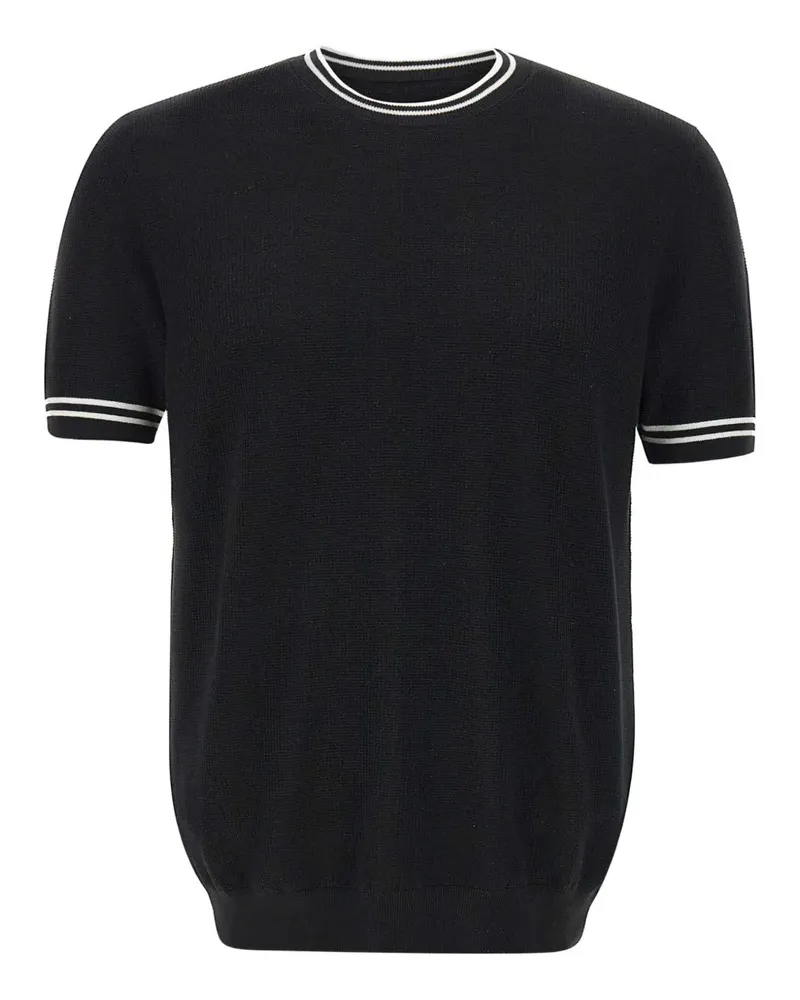 Diktat Klassisches T-Shirt - Schwarz Schwarz