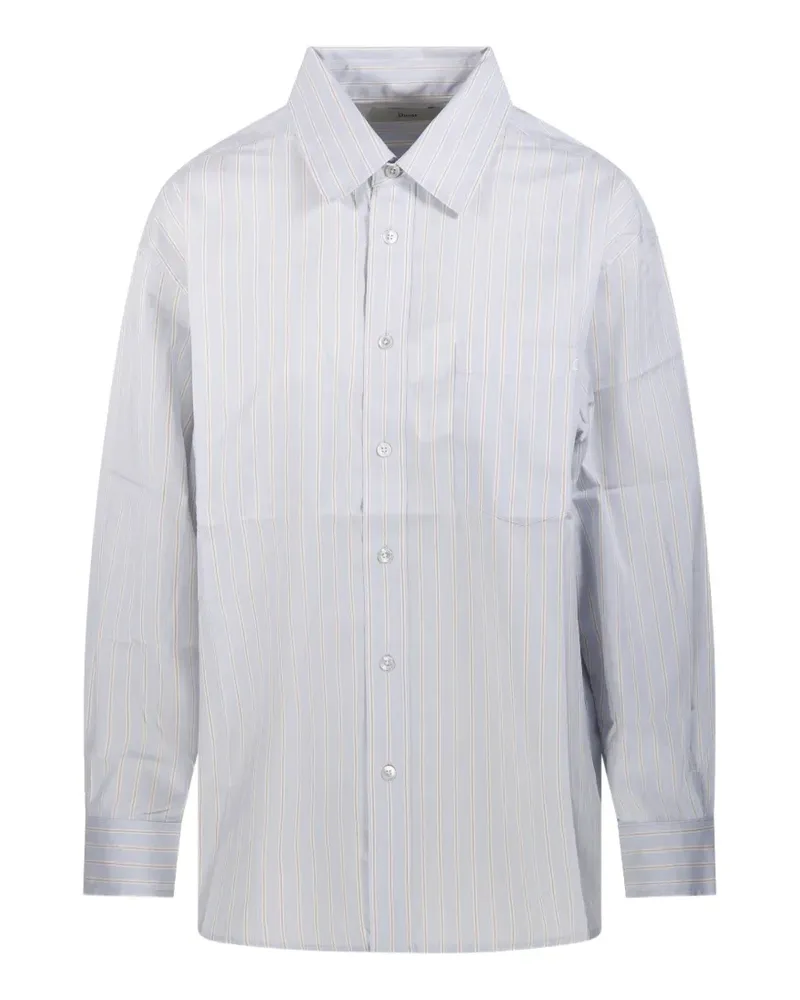 Dunst striped pocket shirt - Blau Blau