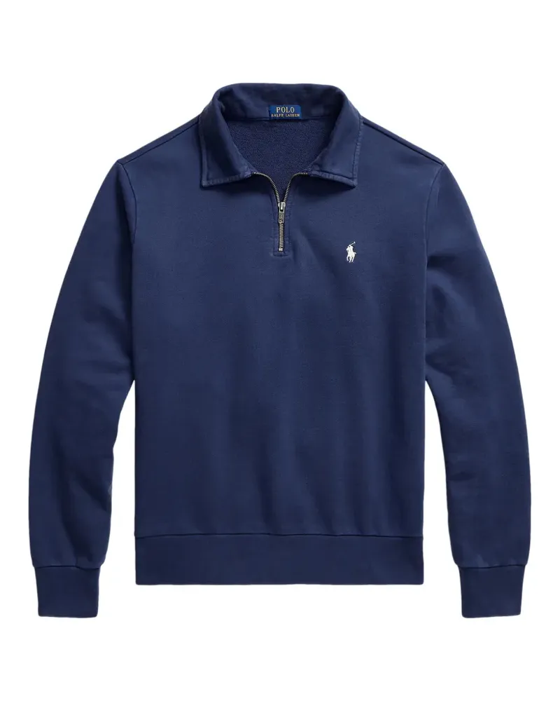 Ralph Lauren logo-embroidered sweatshirt - Blau Blau