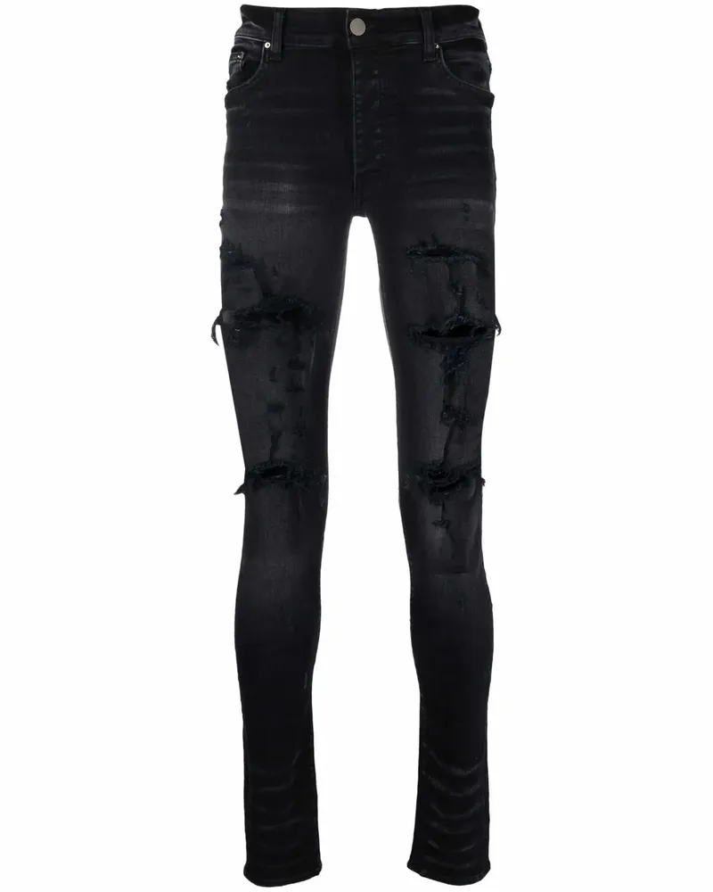 Amiri Skinny-Jeans im Distressed-Look - Schwarz Schwarz