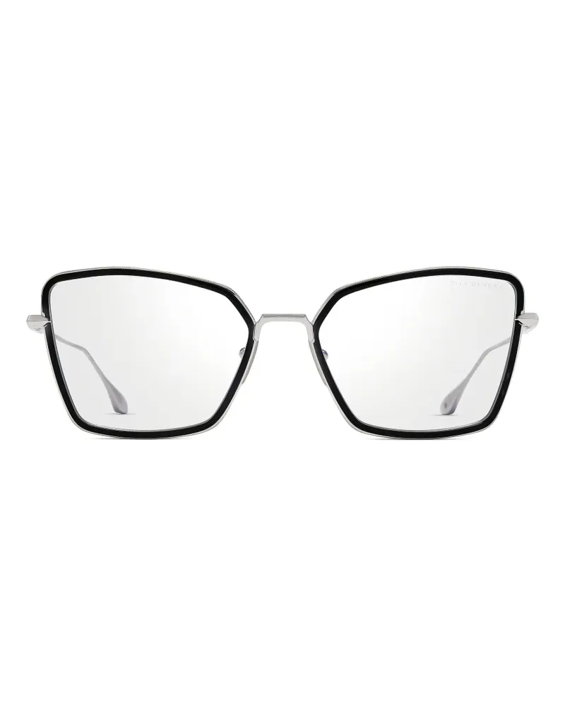 DITA Behcka Brille mit Lochstickerei - Silber Silber