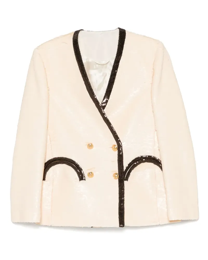Blazé Milano Cheers Anytime Blazer - Nude Nude