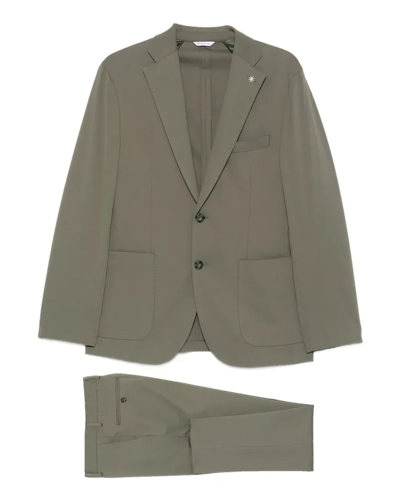 Manuel Ritz single-breasted suit - Grün Grün