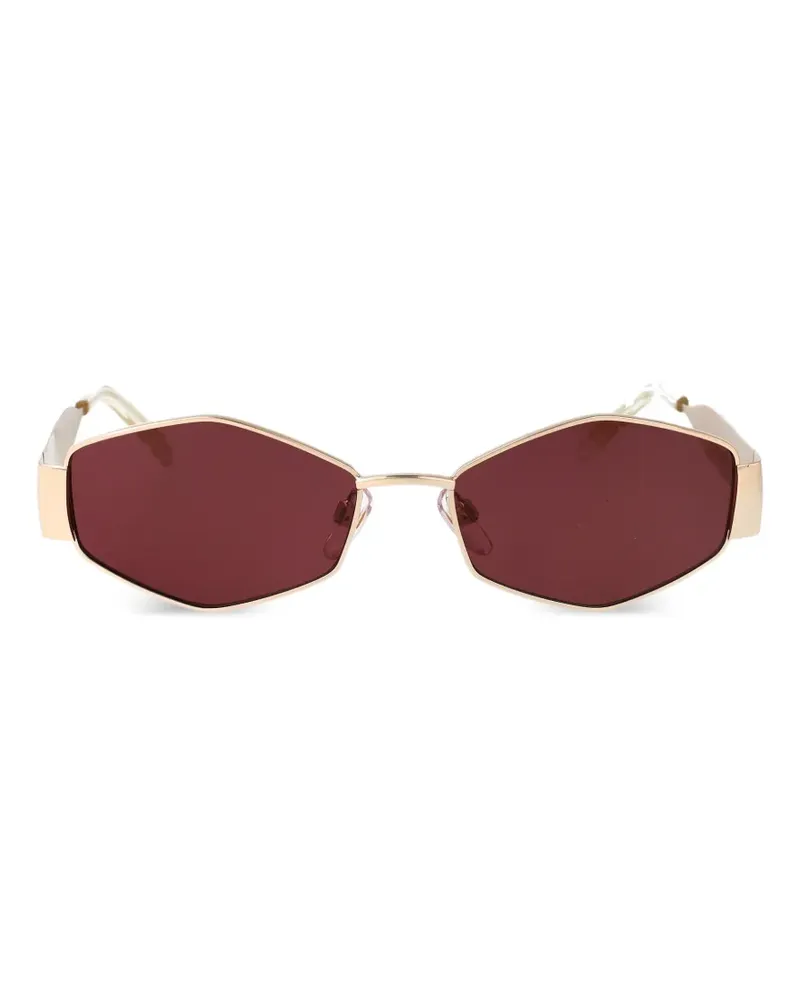 Marc Jacobs geometric sunglasses - Gold Gold
