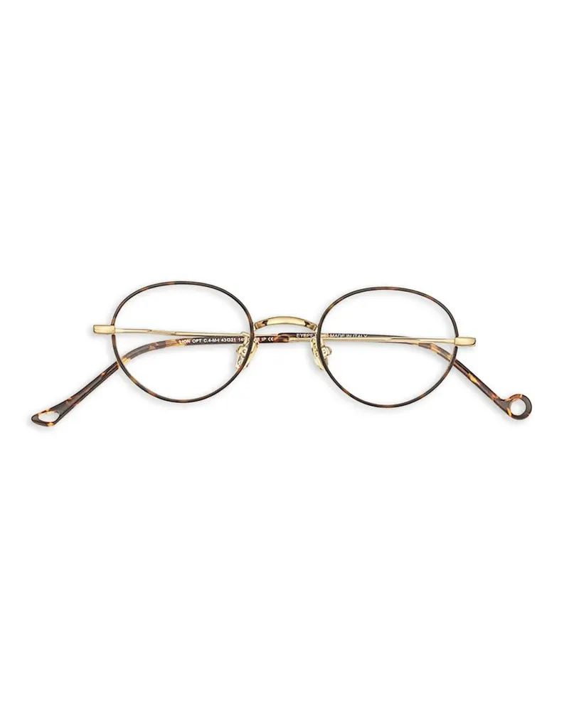 Eyepetizer Lion Brille mit rundem Gestell - Gold Gold