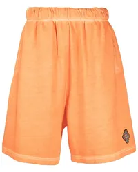 Marcelo Burlon | County of Milan Knielange Shorts mit Logo-Patch Orange