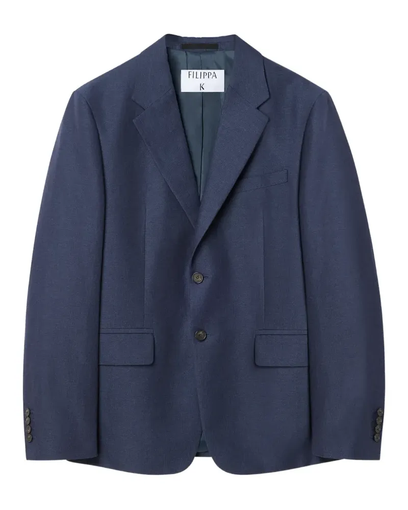 Filippa K Hugh single-breasted blazer - Blau Blau