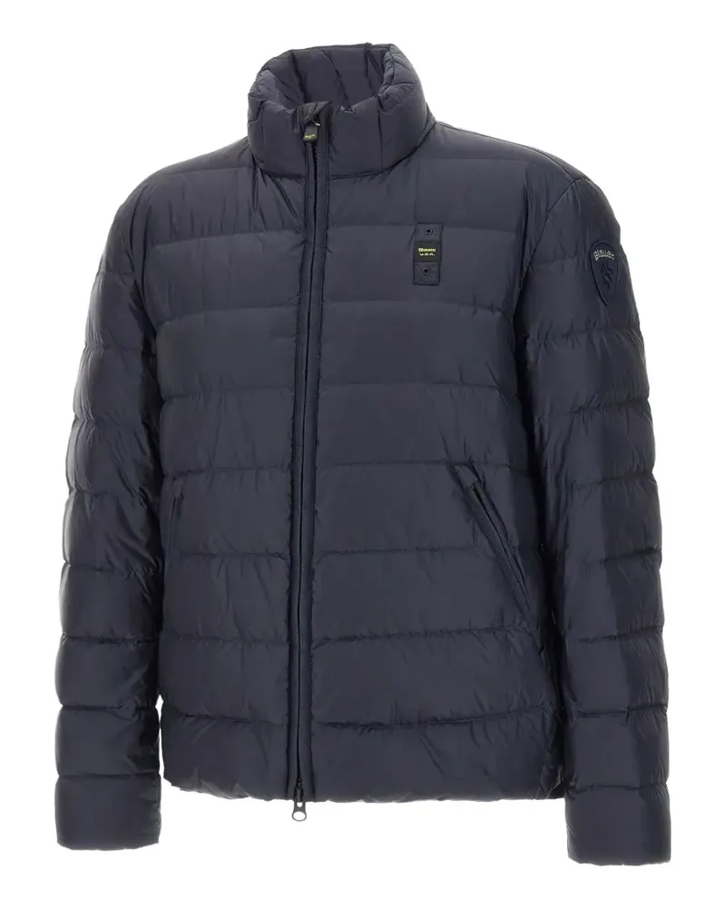 Blauer quilting jacket Blau