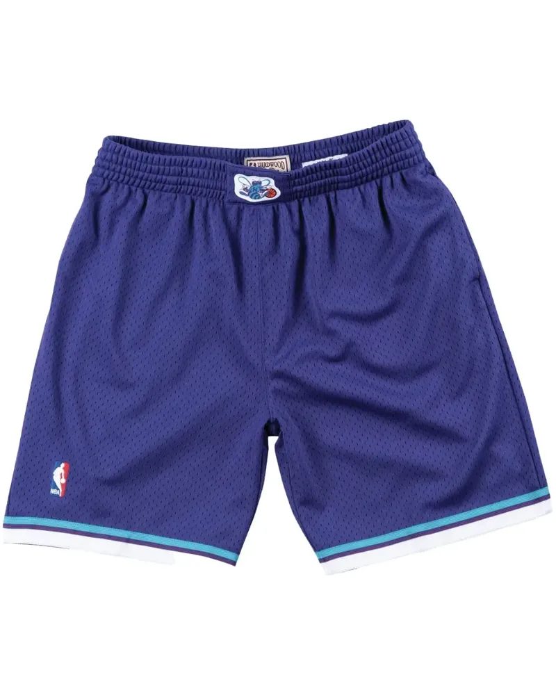 Mitchell & Ness NBA Hornets 94-95 Alternate Swingman Shorts - Violett Violett