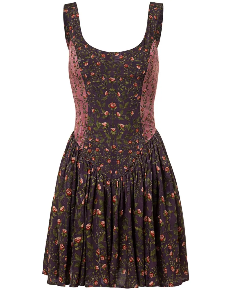 AGUA BENDITA Pluma Minikleid - Braun Braun