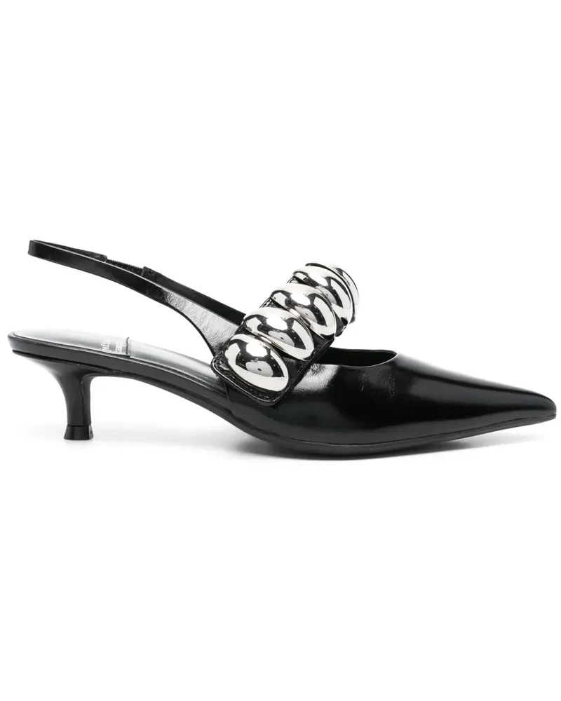 Jeffrey Campbell Sandalen mit Absatz 40mm - Schwarz Schwarz