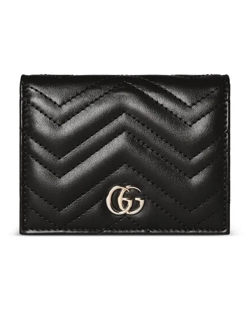 Gucci Portemonnaie mit GG-Logo - Schwarz Schwarz