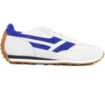 Sneakers aus Leder - Weiß