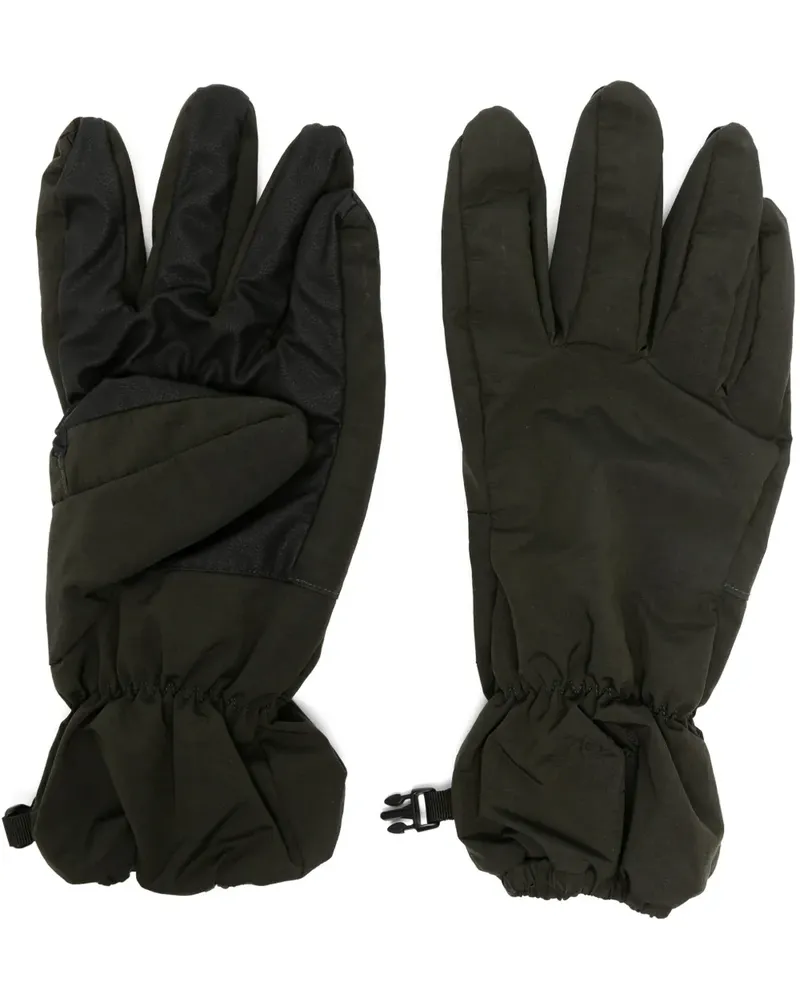 Stone Island Handschuhe mit Knitteroptik - Grün Grün