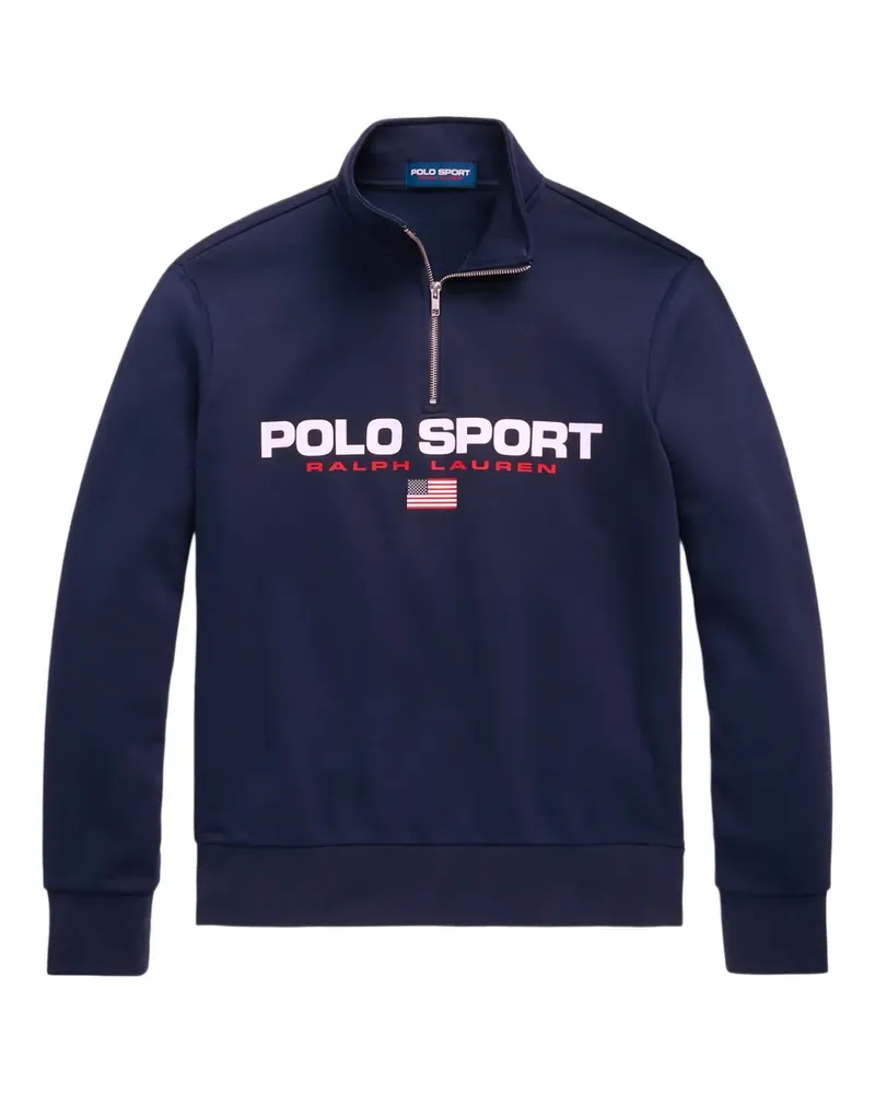Ralph Lauren Sweatshirt mit Logo-Print - Blau Blau