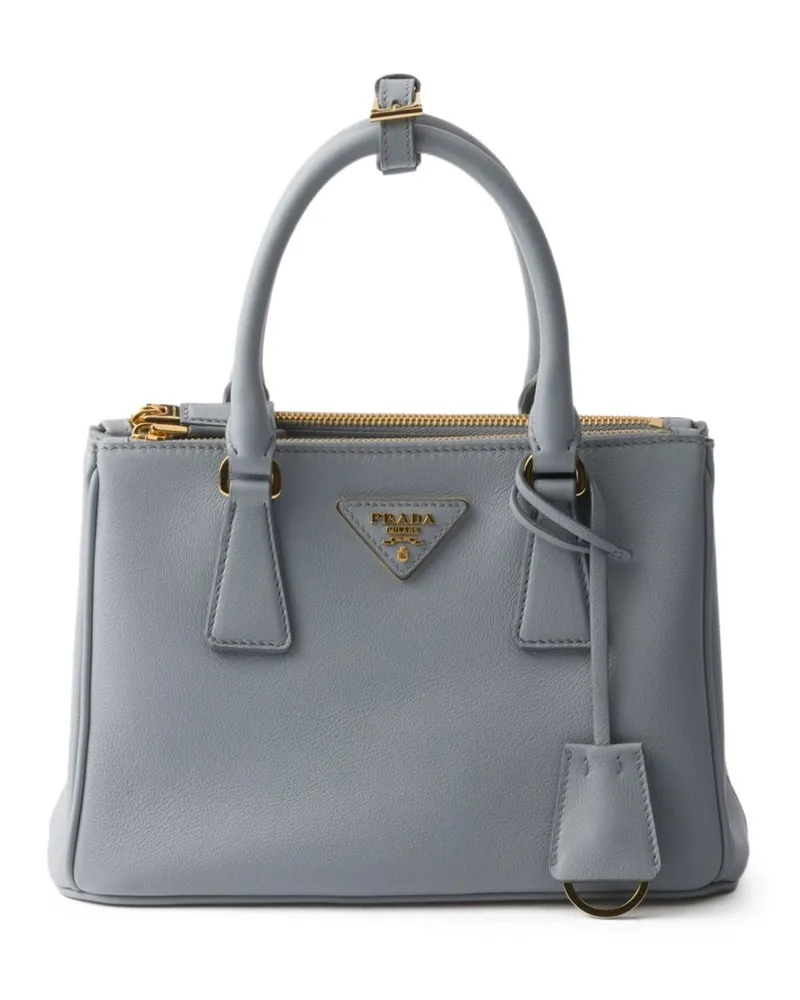 Prada Kleine Galleria Handtasche - Blau Blau