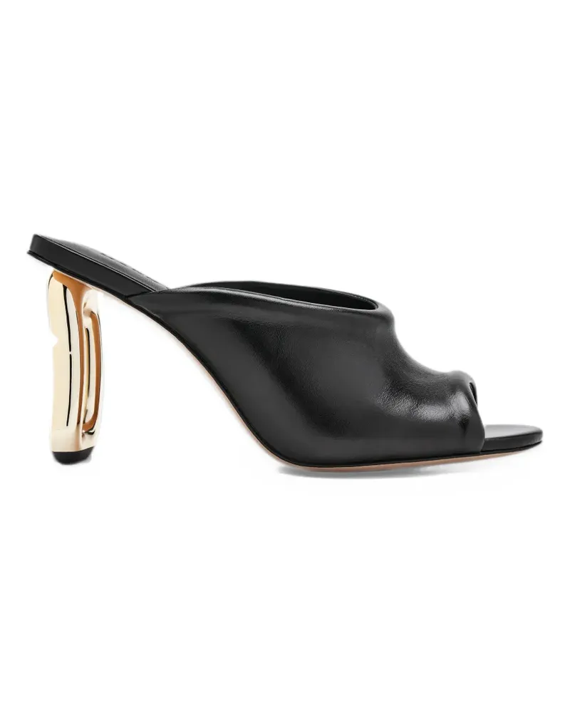 Marc Jacobs leather Pop J Marc mules - Schwarz Schwarz