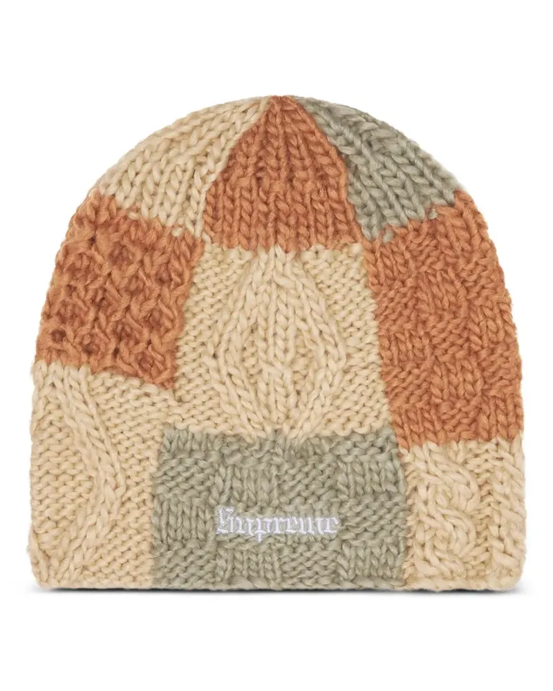 Supreme Being Gestrickte Beanie - Nude Nude