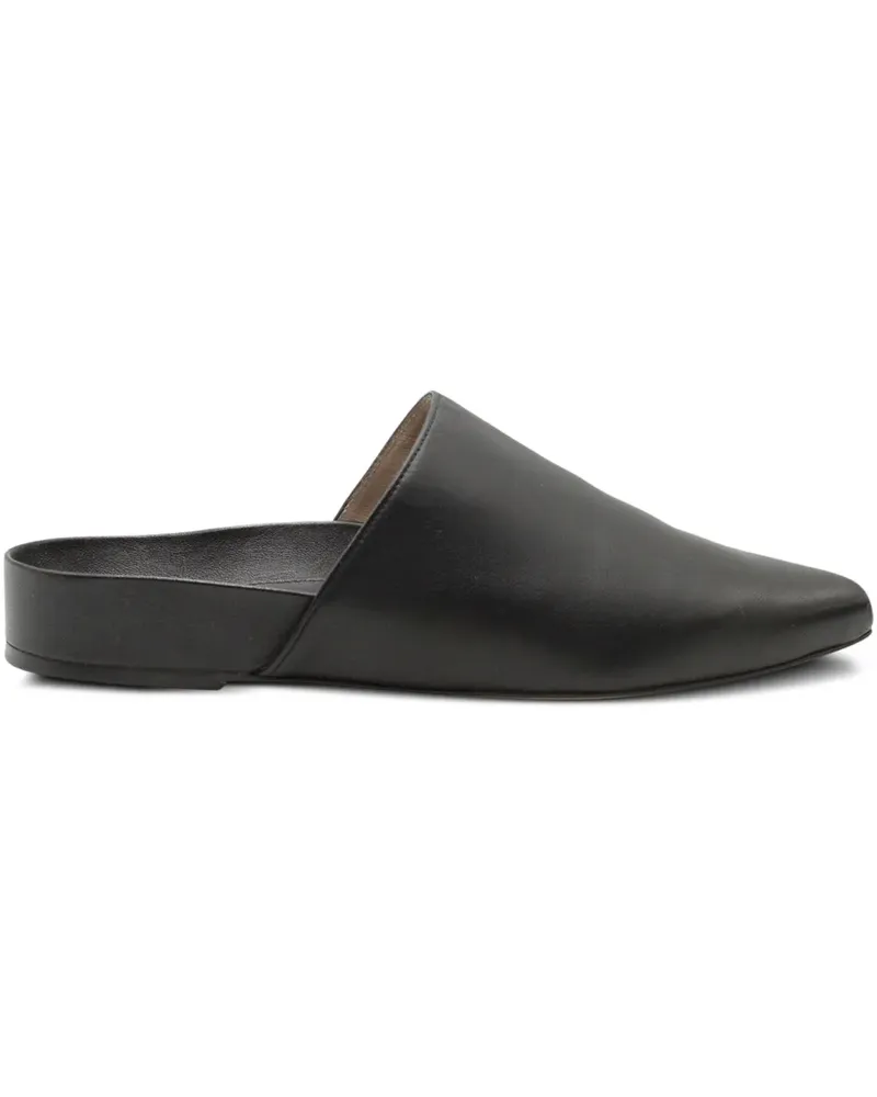 Stuart Weitzman Spitze Mules - Schwarz Schwarz