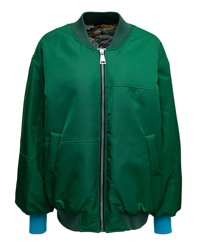 KHRISJOY Jacke mit Logo - Grün Grün