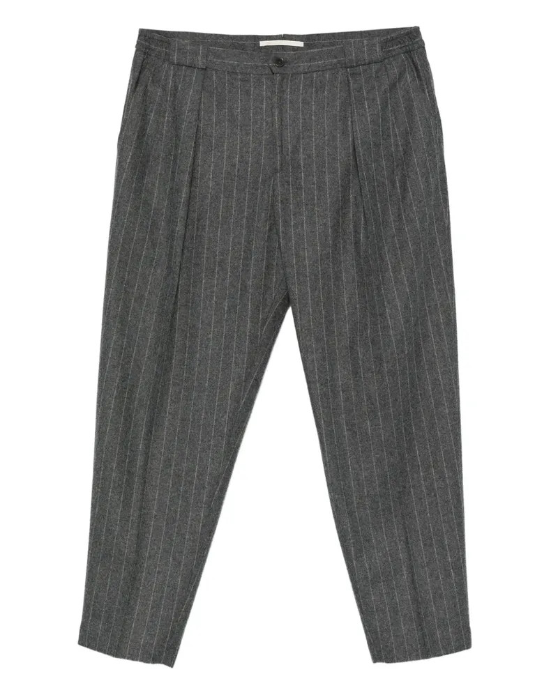 Briglia 1949 Bundfaltenhose mit Nadelstreifen - Grau Grau