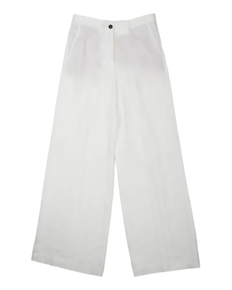 nine:inthe:morning wide-leg trousers - Weiß Weiß