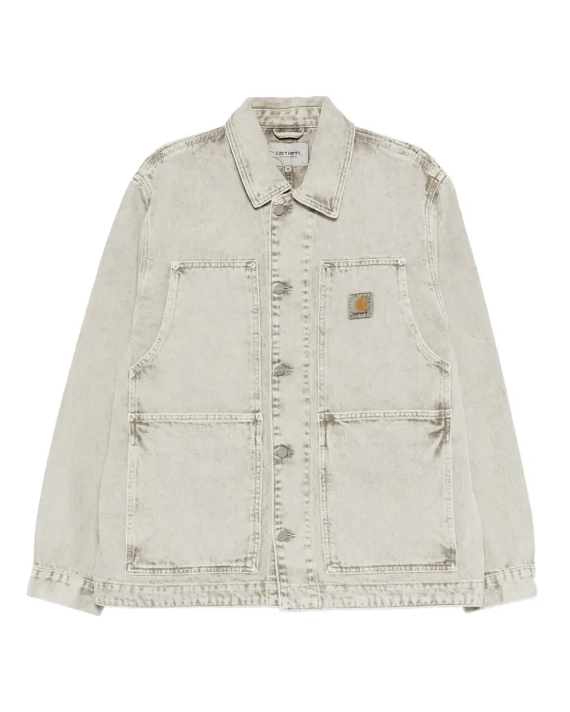 Carhartt WIP button cotton jacket - Nude Nude