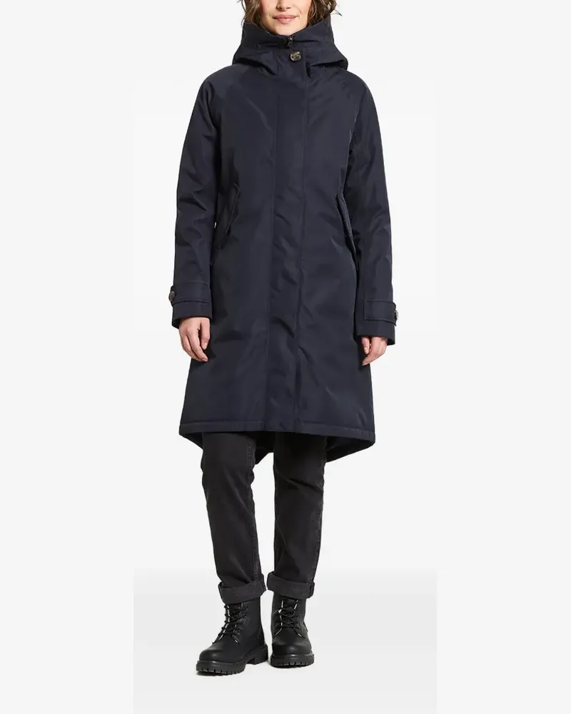 Didriksons 1913 Luna Parka mit Kapuze - Blau Blau