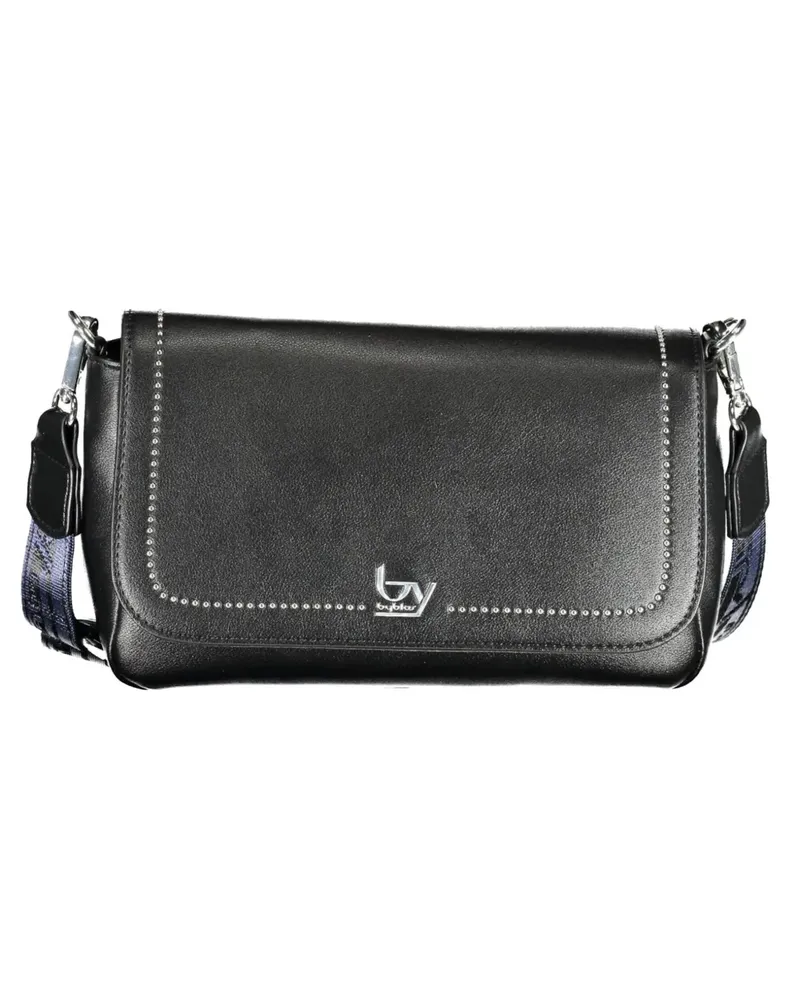 Byblos stud-embellished leather shoulder bag - Schwarz Schwarz