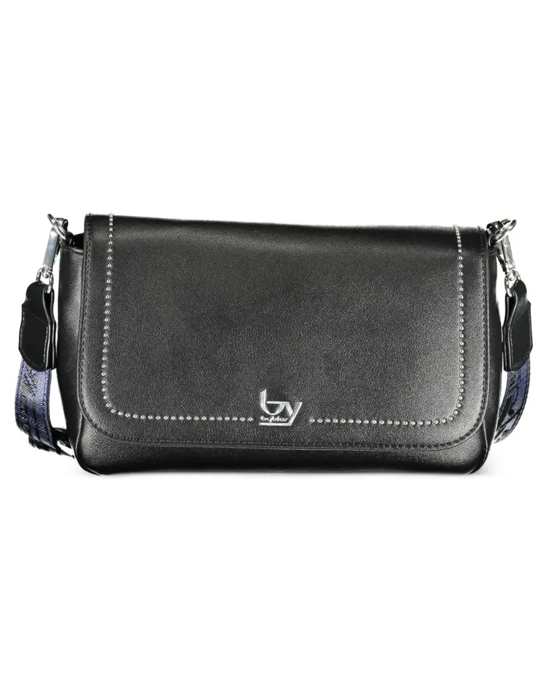 Byblos stud-embellished leather shoulder bag - Schwarz Schwarz