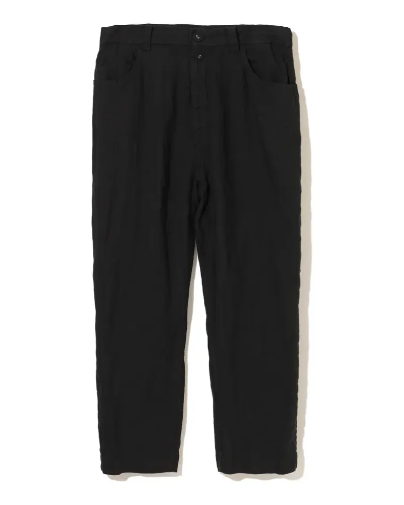 Undercover regular linen trousers - Schwarz Schwarz