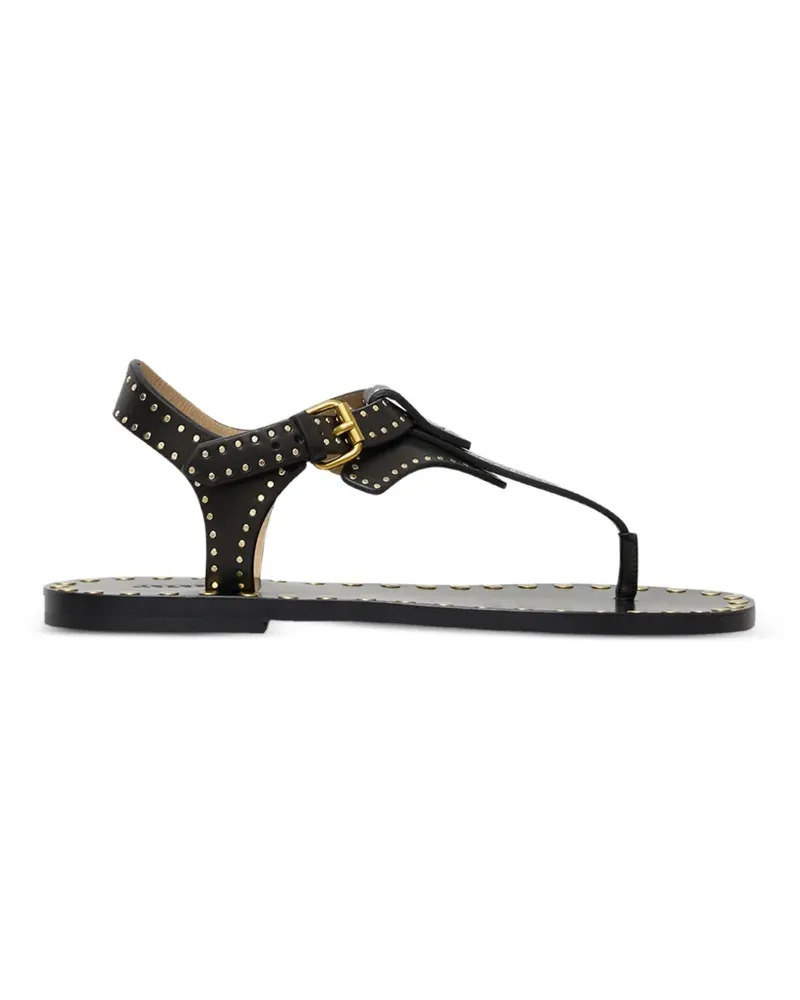 Isabel Marant buckle embellished sandals - Schwarz Schwarz