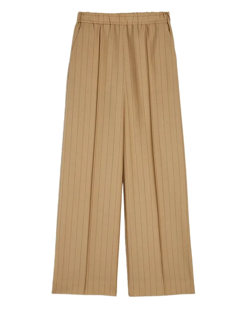 Jil Sander Hose mit Nadelstreifen - Nude Nude
