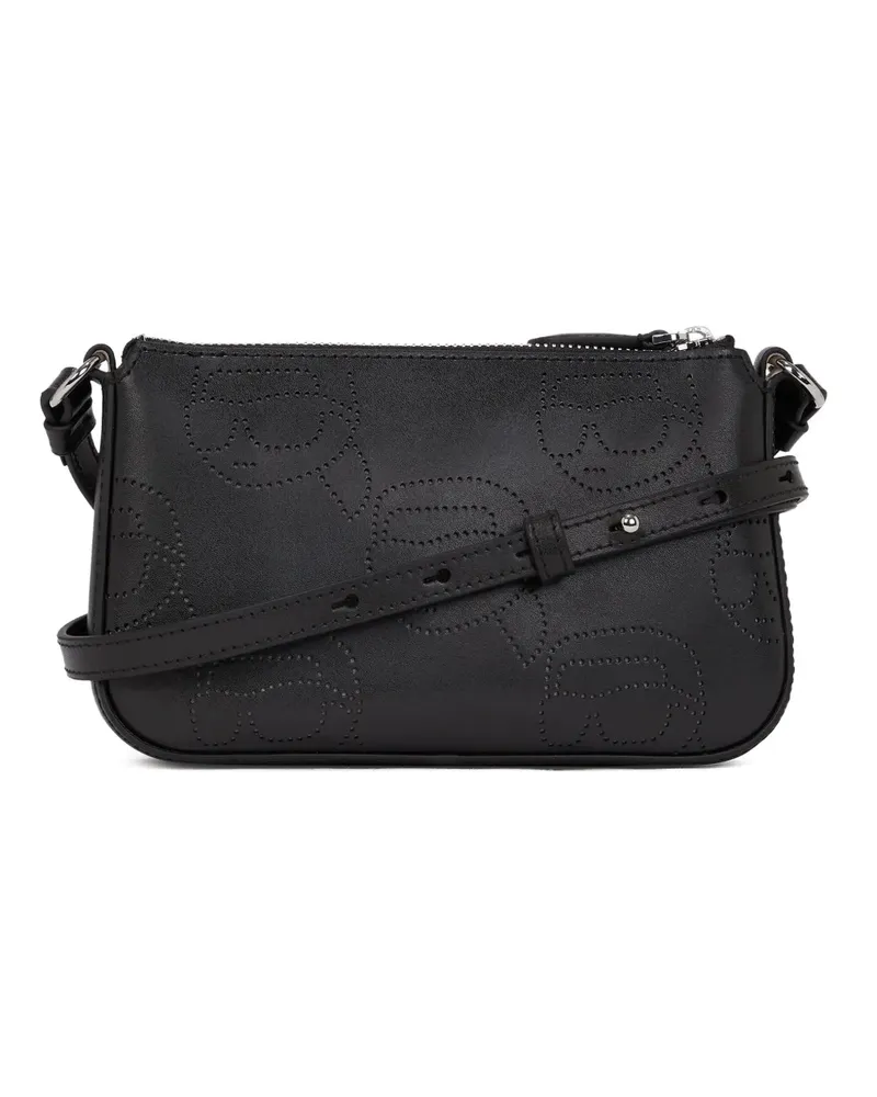 Karl Lagerfeld Ikon Umhängetasche - Schwarz Schwarz